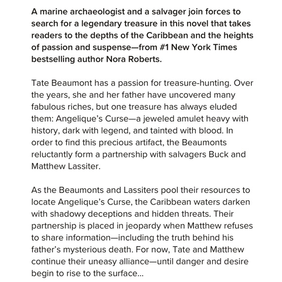 🍭 3/$10 Nora Roberts: The Reef (Paperback) - Picture 4 of 4